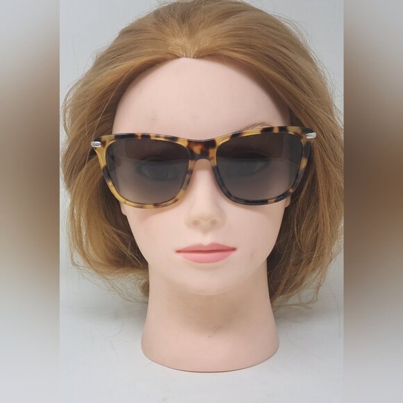 Gucci Sunglasses Silver Bamboo Square Tortoise Gray Gradient GG3778/S  55-16-135 - Picture 2 of 15